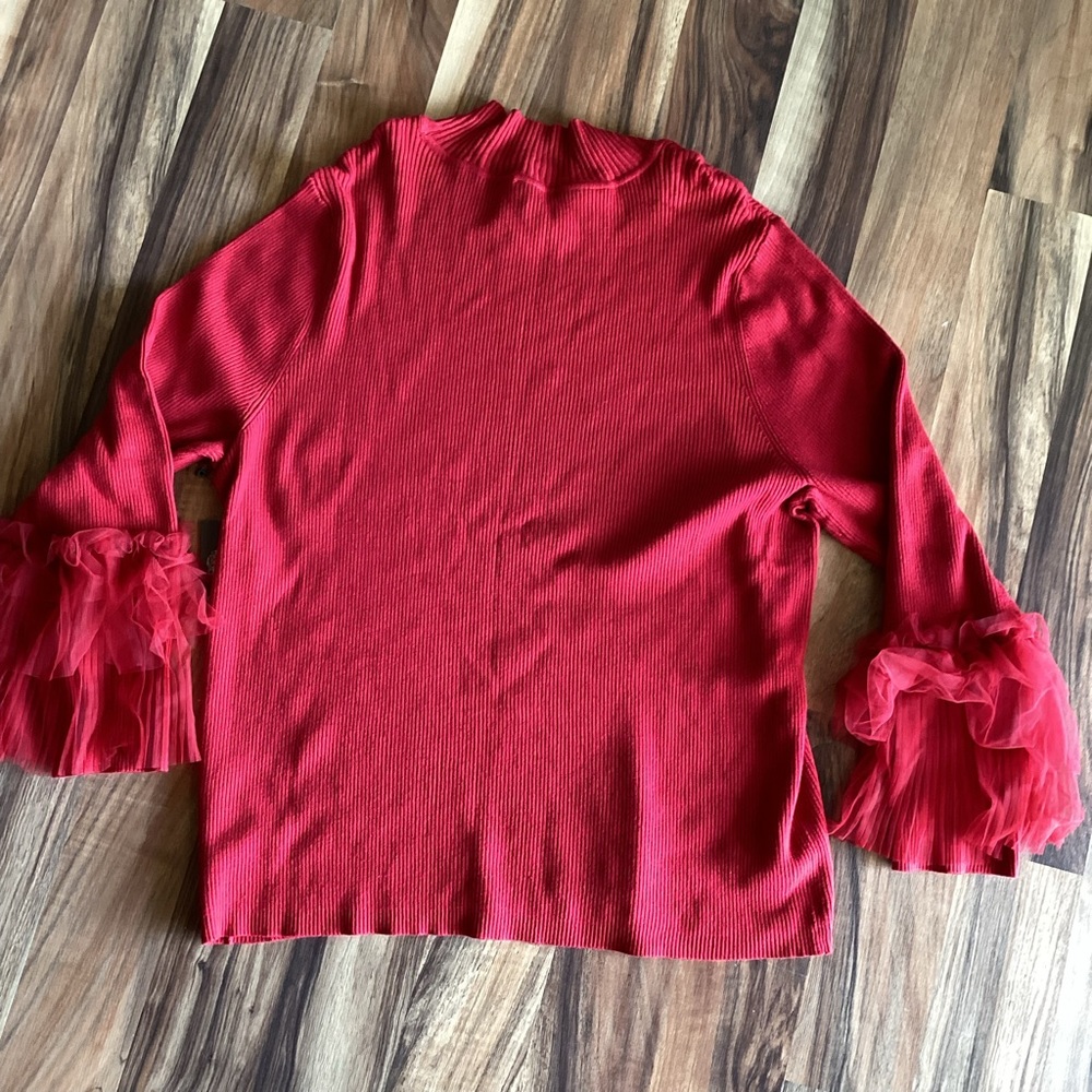 NWT Vince Camuto Long Sleeve Mock Neck Swearer Sz 3X - Picture 5 of 6